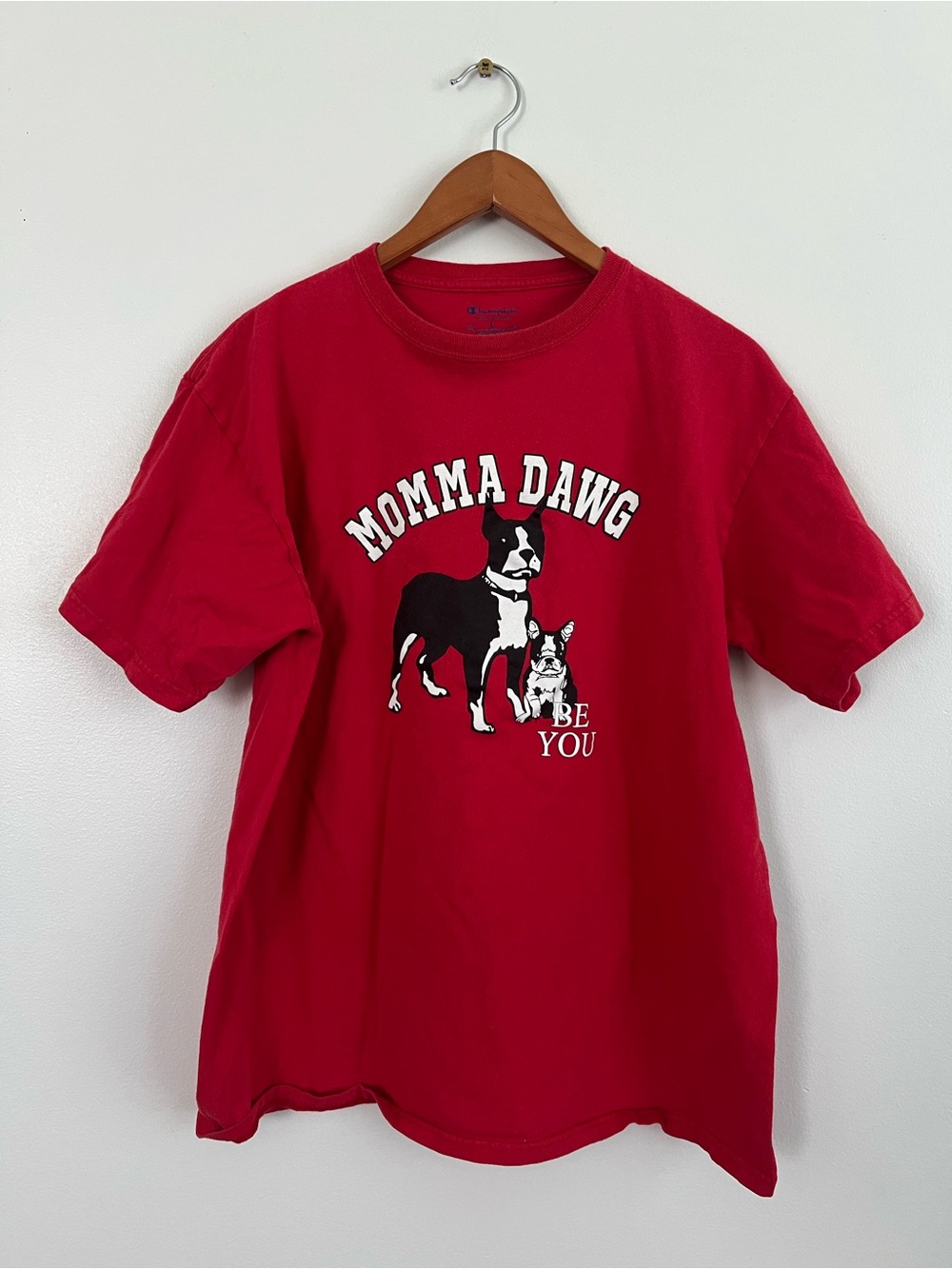 Champion Red Short Sleeve T-shirt